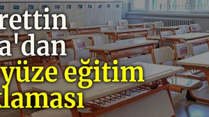 Fahrettin Koca'dan yüz yüze eğitim açıklaması